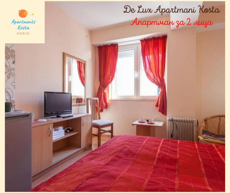 De Lux Apartments Kosta Center Ohrida Exterior foto