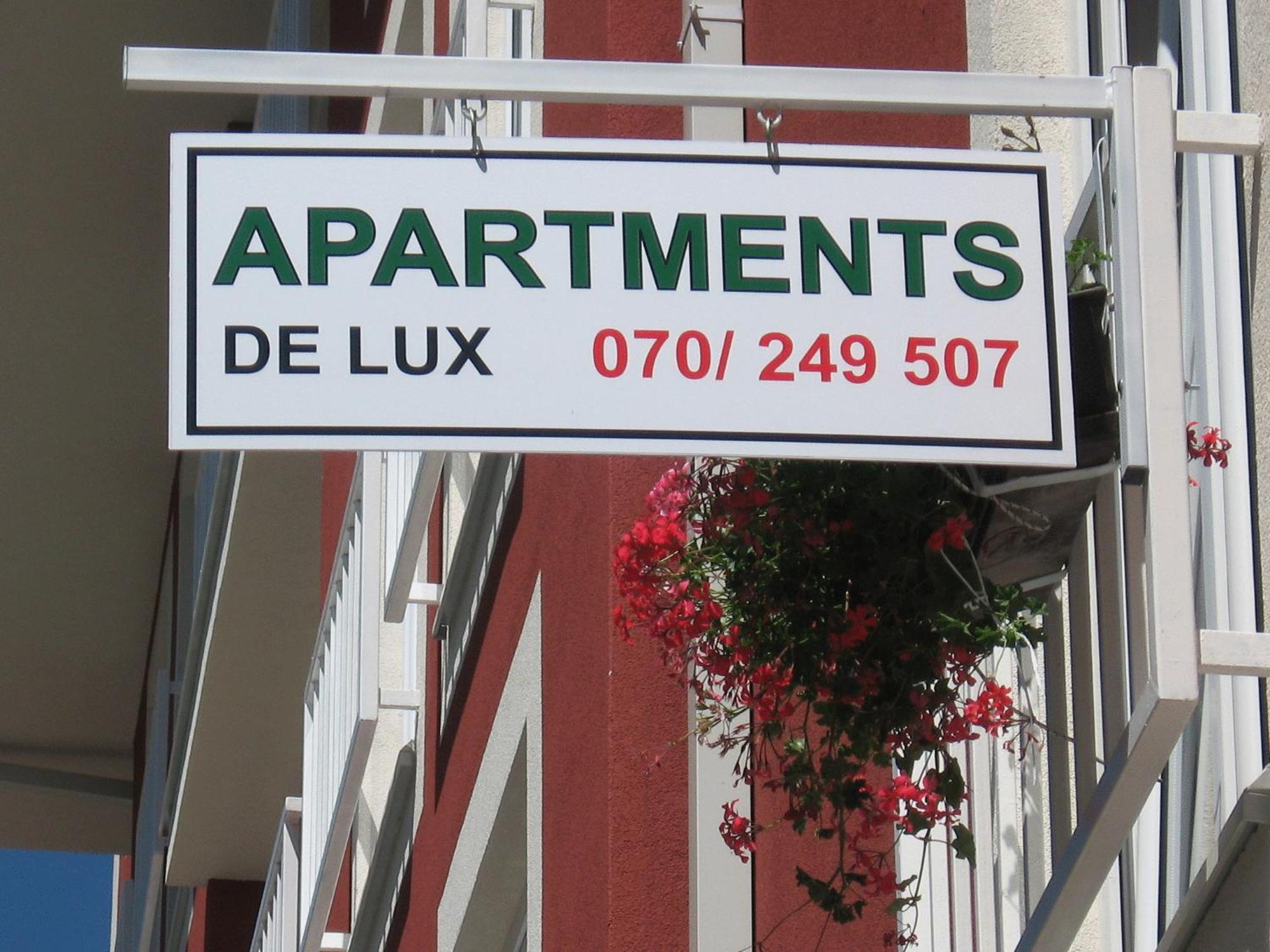 De Lux Apartments Kosta Center Ohrida Exterior foto